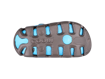 Obrázek z Dětské sandály Coqui Bugy 6101 Chocolate/Blue 