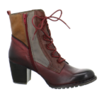 Obrázek z Bugatti Dámské kozačky V5235-1G červená 