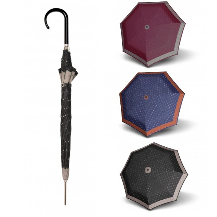 Obrázek z Doppler Dámský deštník Long AC Carbonsteel RETE 