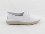Obrázek z Deska 6052 Dámské polobotky bílé 