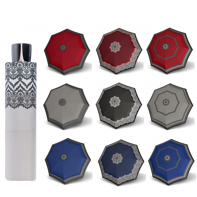 Obrázek z Doppler Mini Fiber Classic 26 Dámský skládací mechanický deštník 