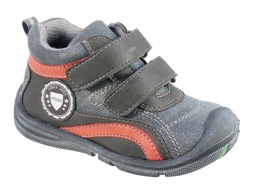 Obrázek z Peddy PV-625-32-01 Dětské boty šedé 