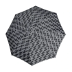 Obrázek z Doppler Mini Slim Carbonsteel GLOW Dámský plochý skládací deštník 