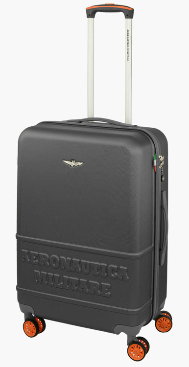 Obrázek z Cestovní kufr Aeronautica Militare Force M AM-220-60-23 antracitová 63 L 