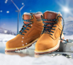 Obrázek z Ardon FARM HIGH WINTER Dámské zimní kotníkové boty hnědé 