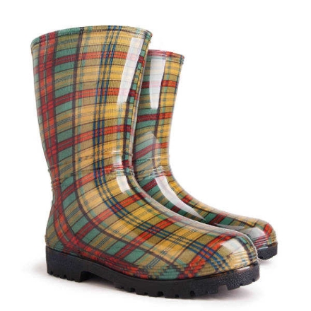 Obrázek Dámské holínky DEMAR Rainny Print 0054 B kostka