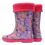 Obrázek z Demar HAWAI LUX PRINT 0048 AL jednorožec Dětské holínky zateplené 