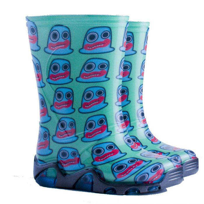 BIGHORN 1630 C Dětské barevné holínky KLOBOUČEK