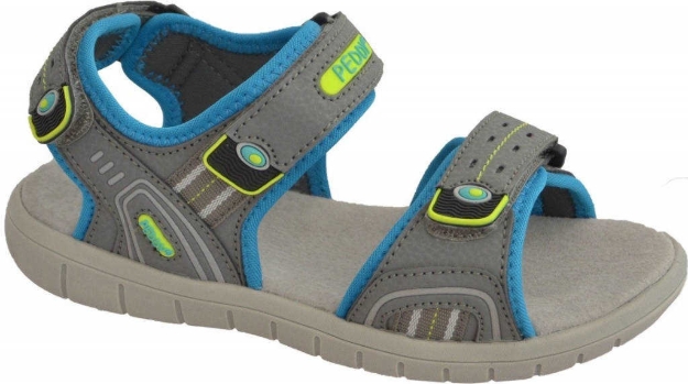 Obrázek z Peddy P2-512-32-03 Dětské sandály šedé 