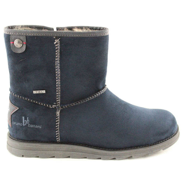 Obrázek z Bruno Banani 264634 Dámské zimní boty s kožíškem navy 