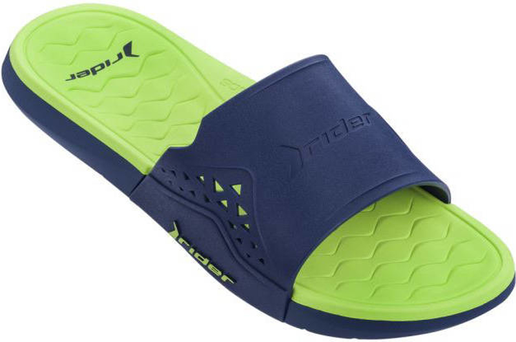 Obrázek z Rider Infinity III Slide 82733-23563 Pánské pantofle modro / zelené 