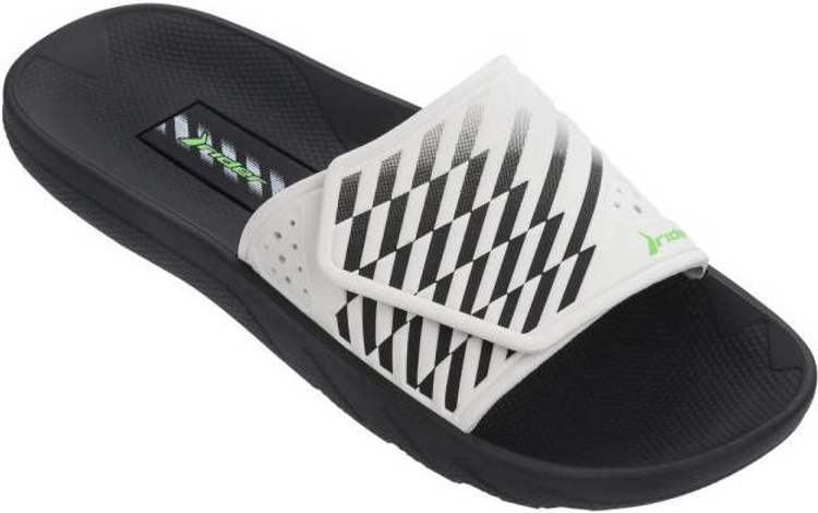Obrázek z Rider Vancouver IV 82737-20829 Pánské pantofle černo / bílé 