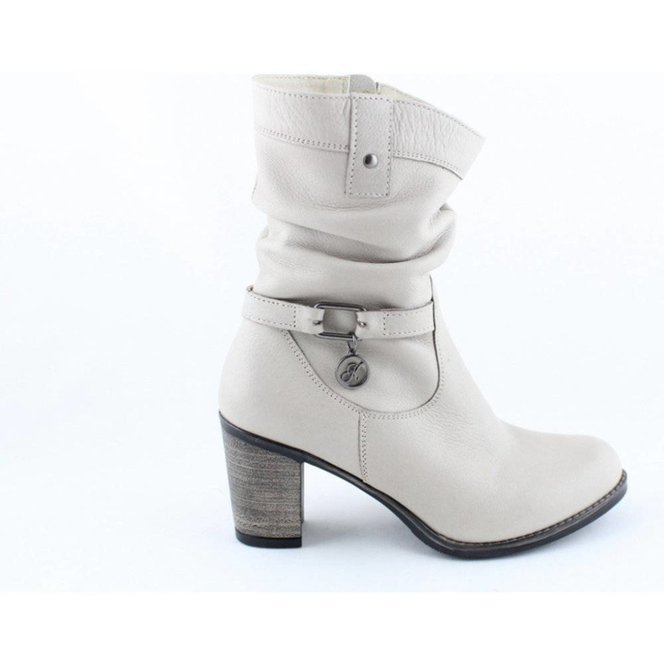 Obrázek z BARTON 12415 Dámské kozačky béžové 