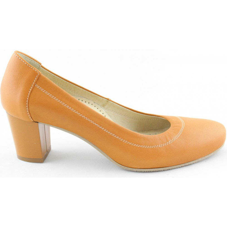 Obrázek z BARTON 3120 Dámské lodičky hořčicové 