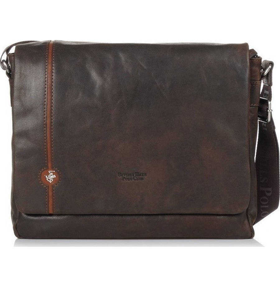 Taška kožená BHPC Explore BH 384 25 hnědá