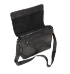 Obrázek z Taška kožená BHPC Explore BH-384-01 černá 5 L 