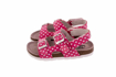 Obrázek z BF BA-525-11-18 Dětské pantofle s odnímatelným páskem na patě růžové 