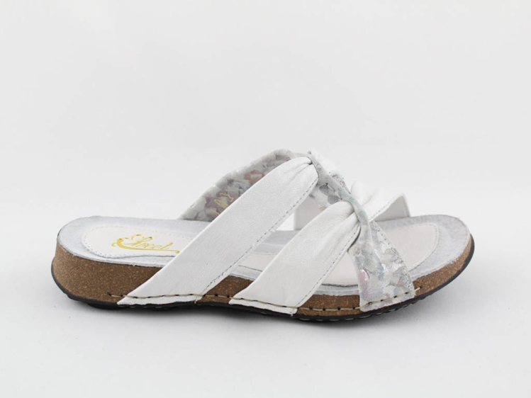 Obrázek z Sweet 6814 Dámské pantofle bílé 