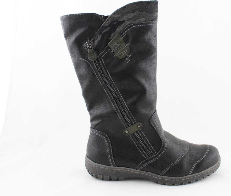 Obrázek z Reflexan 31600-02 Dámské kozačky černé 