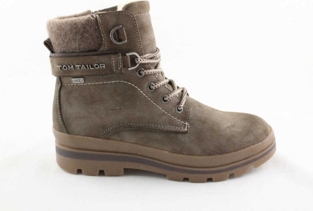 Obrázek z Tom Tailor 9090701 Dámské kotníkové boty taupe 