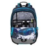Obrázek z Bagmaster ALFA 20 D Školní batoh Blue / Grey / Black 19 L 