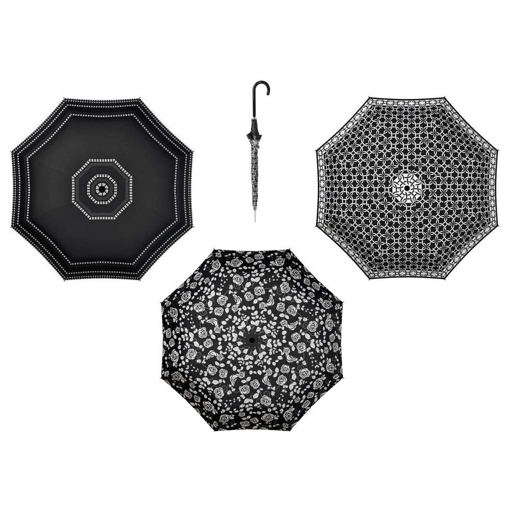 Obrázek z Dámský deštník Doppler Lang Carbonsteel CROSSING Satin 