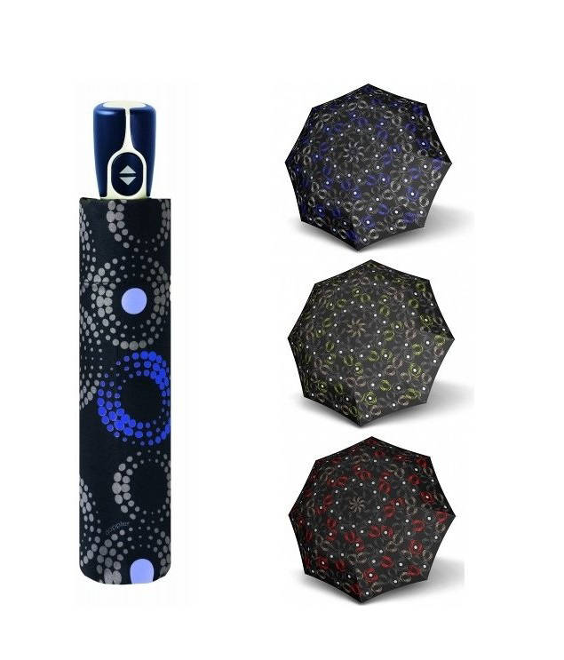 Doppler Dámský deštník Magic Fiber SOFIA červená 7441465SA03