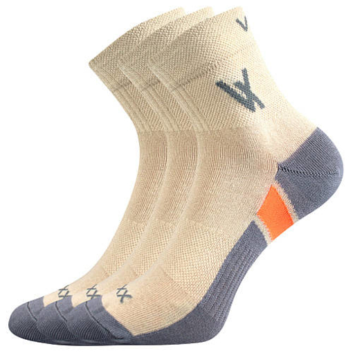 Obrázek z VOXX Ponožky Neo béžová II 3 pár 