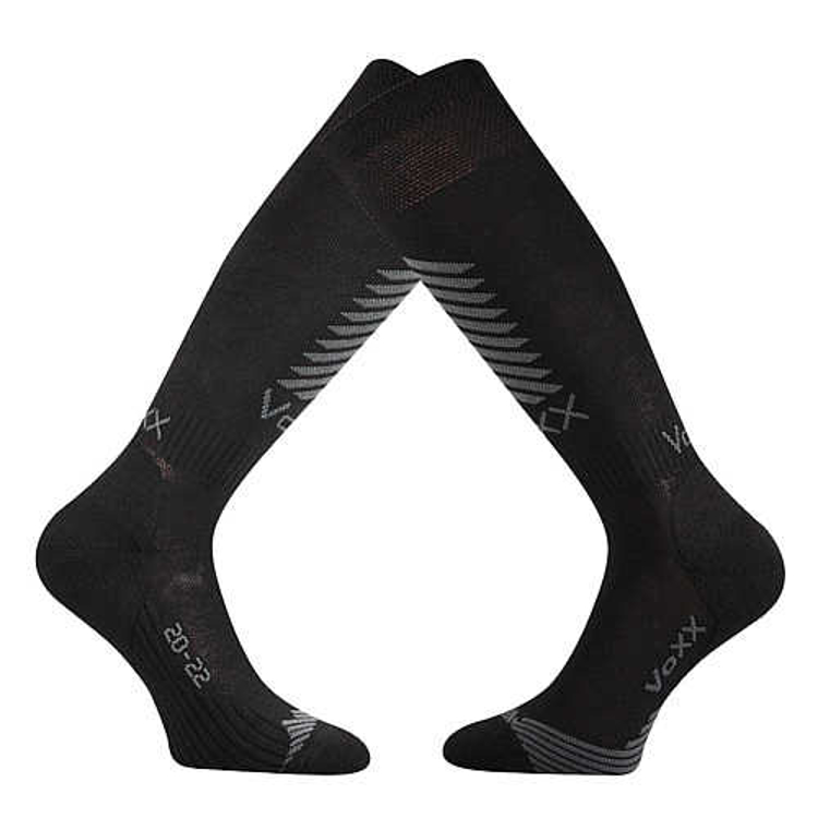 Obrázek z VOXX Podkolenky na florbal SHELBY černé 