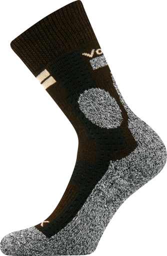 Obrázek z VOXX ponožky Traction OLD hnědá OLD 1 pár 