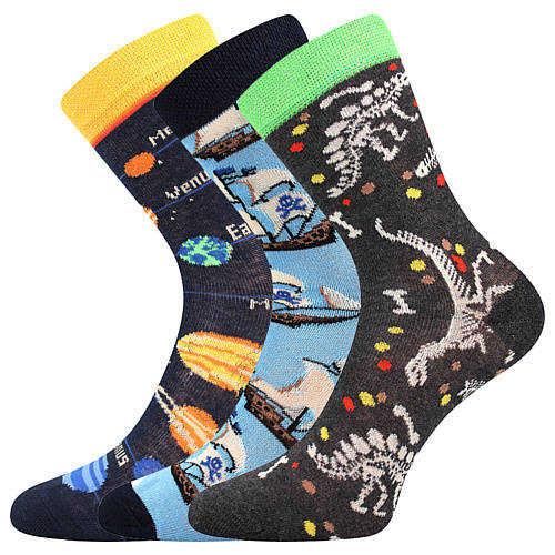 BOMA® ponožky Filip 06 ABS mix A kluk 3 pár koupíte na CoolBoty.cz
