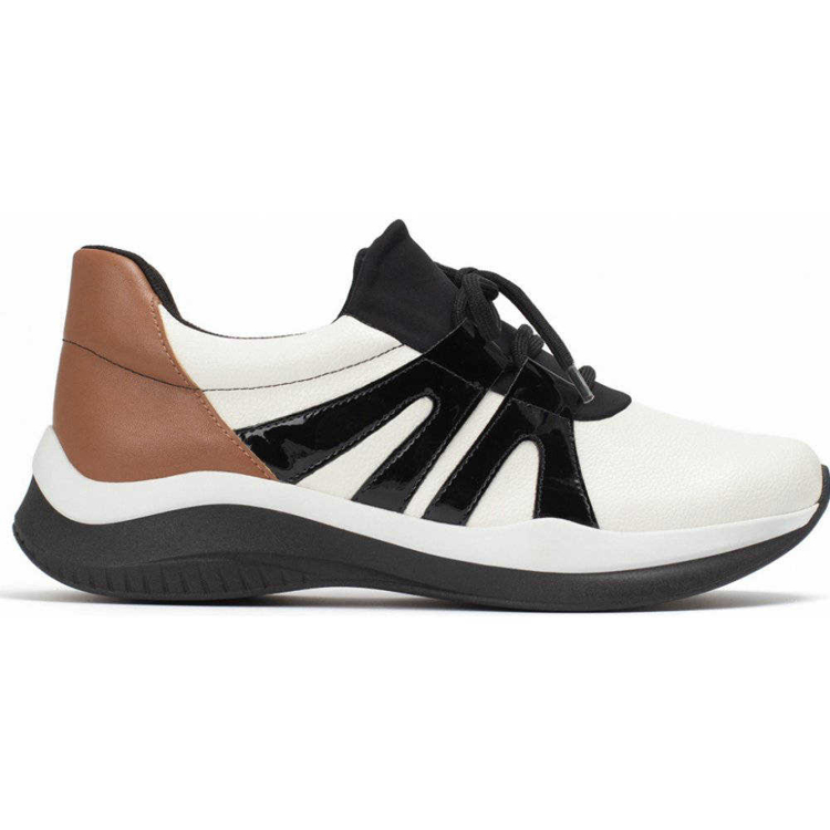 Obrázek z Piccadilly 983010 Dámské tenisky černá / bílá / béžová 