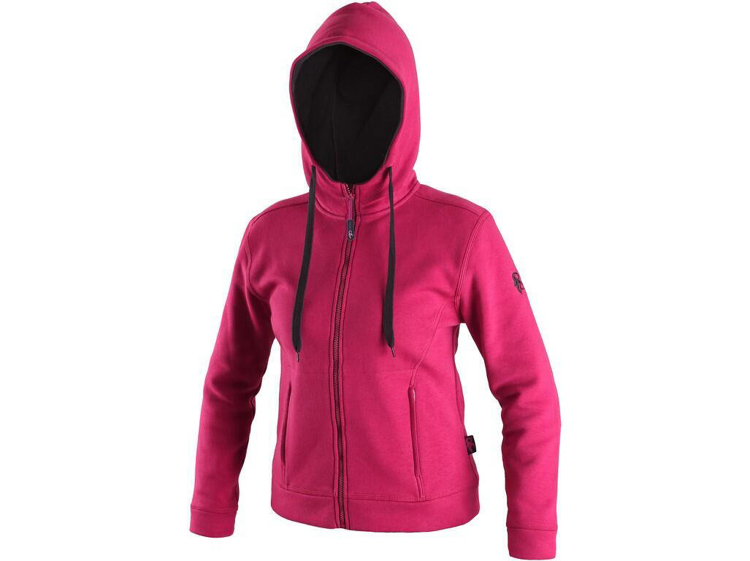 Obrázek z CXS HARRIET Dámská mikina vínová 