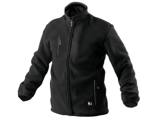 Obrázek z CXS OTAWA Pánská fleecová bunda černá 