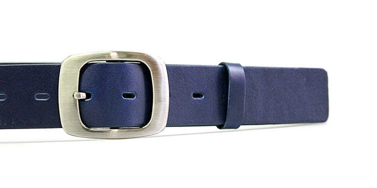 Obrázek z PENNY BELTS 9956 Dámský kožený opasek modrý 