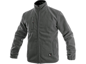 Obrázek CXS OTAWA Pánská fleecová bunda šedá