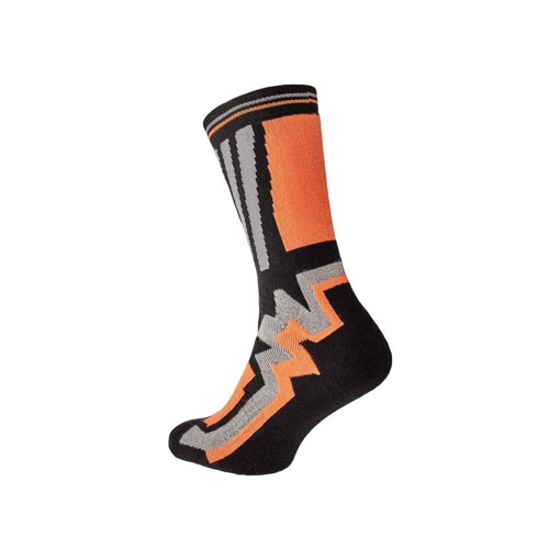 Obrázek z KNOXFIELD LONG Ponožky černá / oranžová 