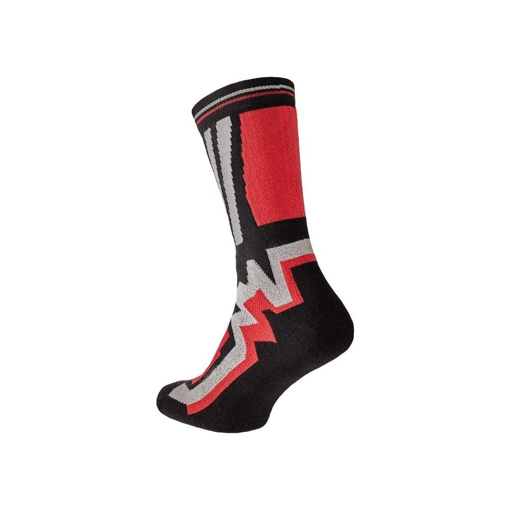Obrázek z KNOXFIELD LONG Ponožky černá / červená 