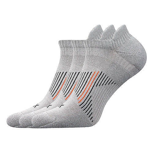 VOXX ponožky Patriot A světle šedá 3 pár