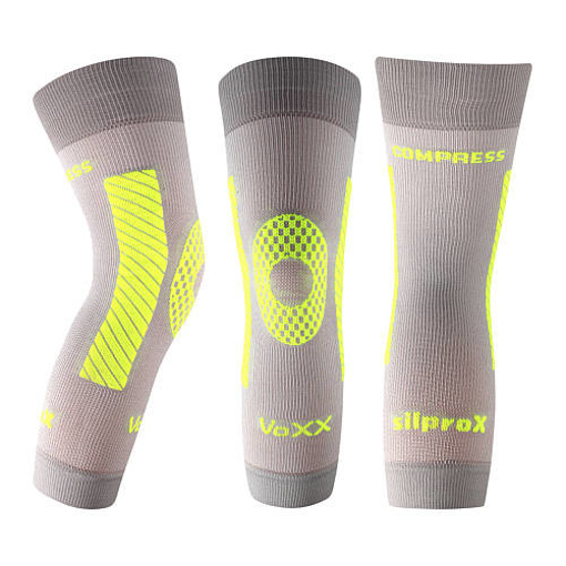 Obrázek z VOXX® kompresní návlek Protect koleno světle šedá 1 ks 
