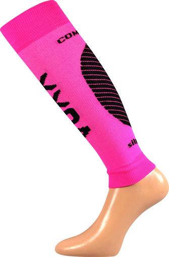 Obrázek z VOXX® kompresní návlek Protect lýtko neon růžová 1 pár 
