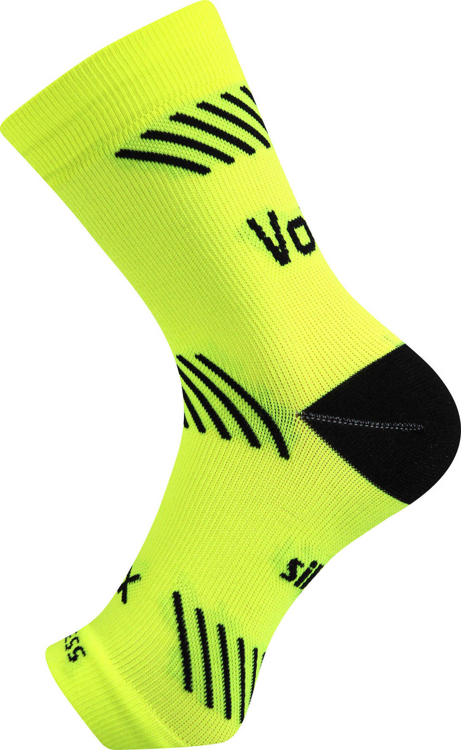 Obrázek z VOXX Návlek na kotník kompresní PROTECT s ionty stříbra NEON ŽLUTÝ 