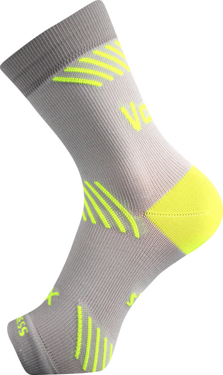 Obrázek z VOXX Návlek na kotník kompresní PROTECT s ionty stříbra SVĚTLE ŠEDÝ 