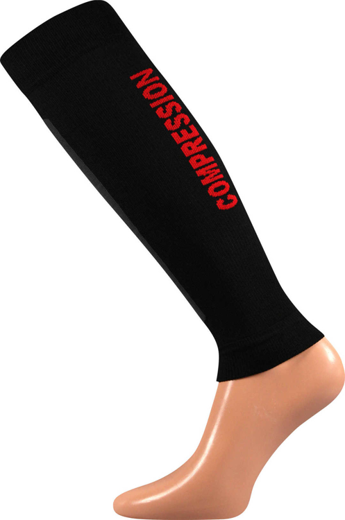 Obrázek z VOXX Návlek na lýtko kompresní SIGNAL s ionty stříbra ČERNÝ 