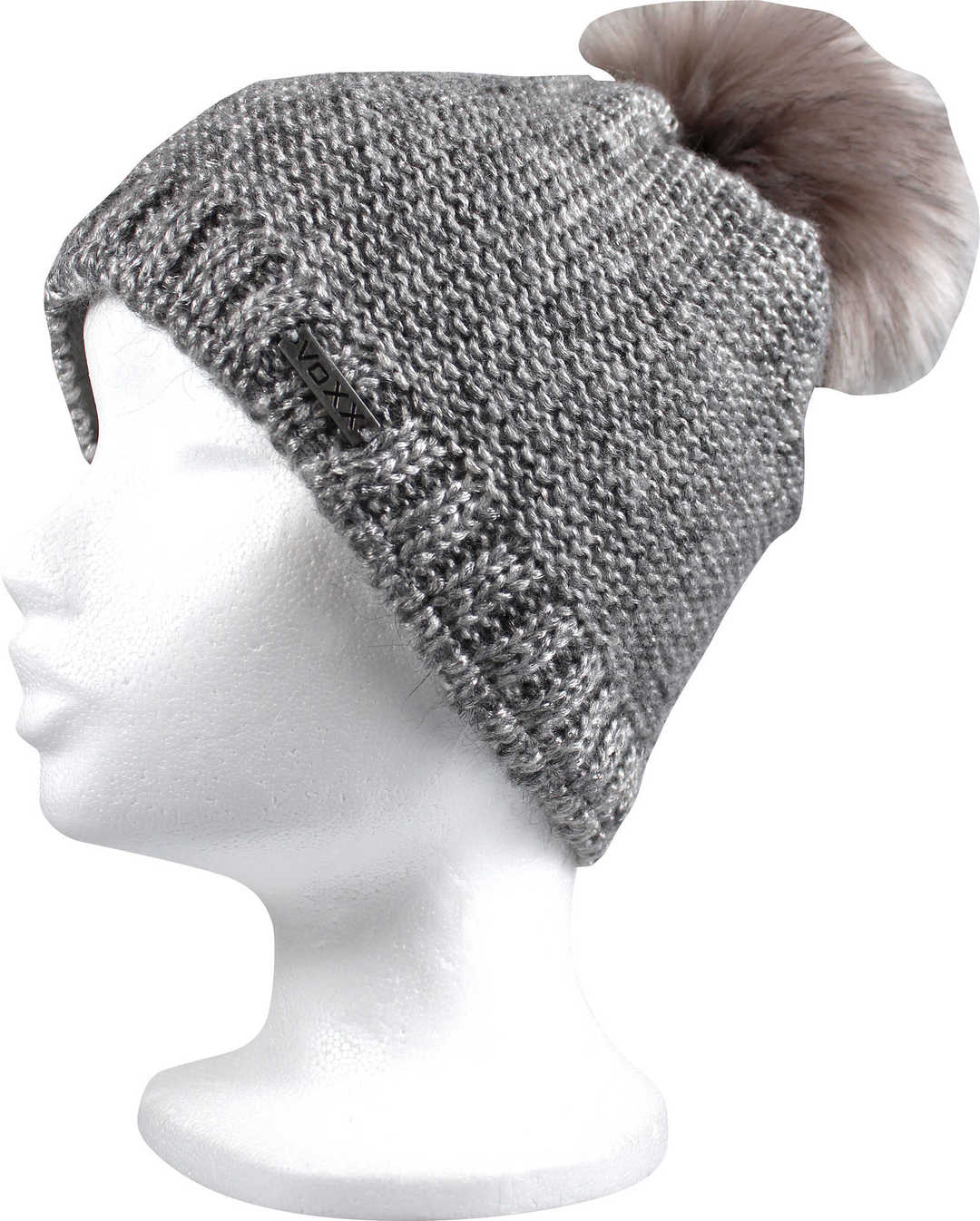 VOXX čepice Talisman vzor B šedá/stříbrná 1 ks