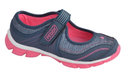 Obrázek Peddy P2-518-27-02 Dětské baleríny modré