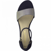 Obrázek z Tamaris 1-28201-26 890 Dámské sandály na podpatku modré 