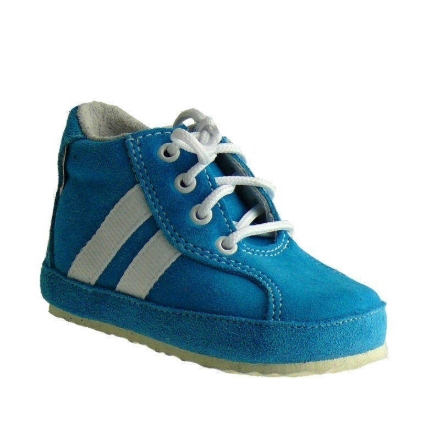 Obrázek Pegres Dětské capáčky C1090 velur modrá