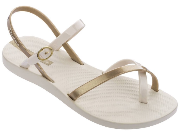 Obrázek z Ipanema Fashion Sandal VIII 82842-20352 Dámské sandály béžová/zlatá 