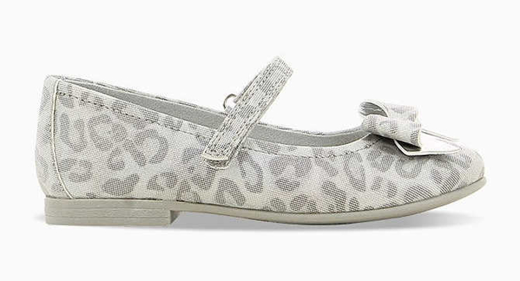 Obrázek z Sprox 505441 Dětské baleríny stříbrné 